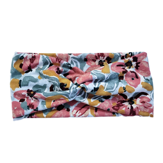 Clarissa Floral Twist Headband