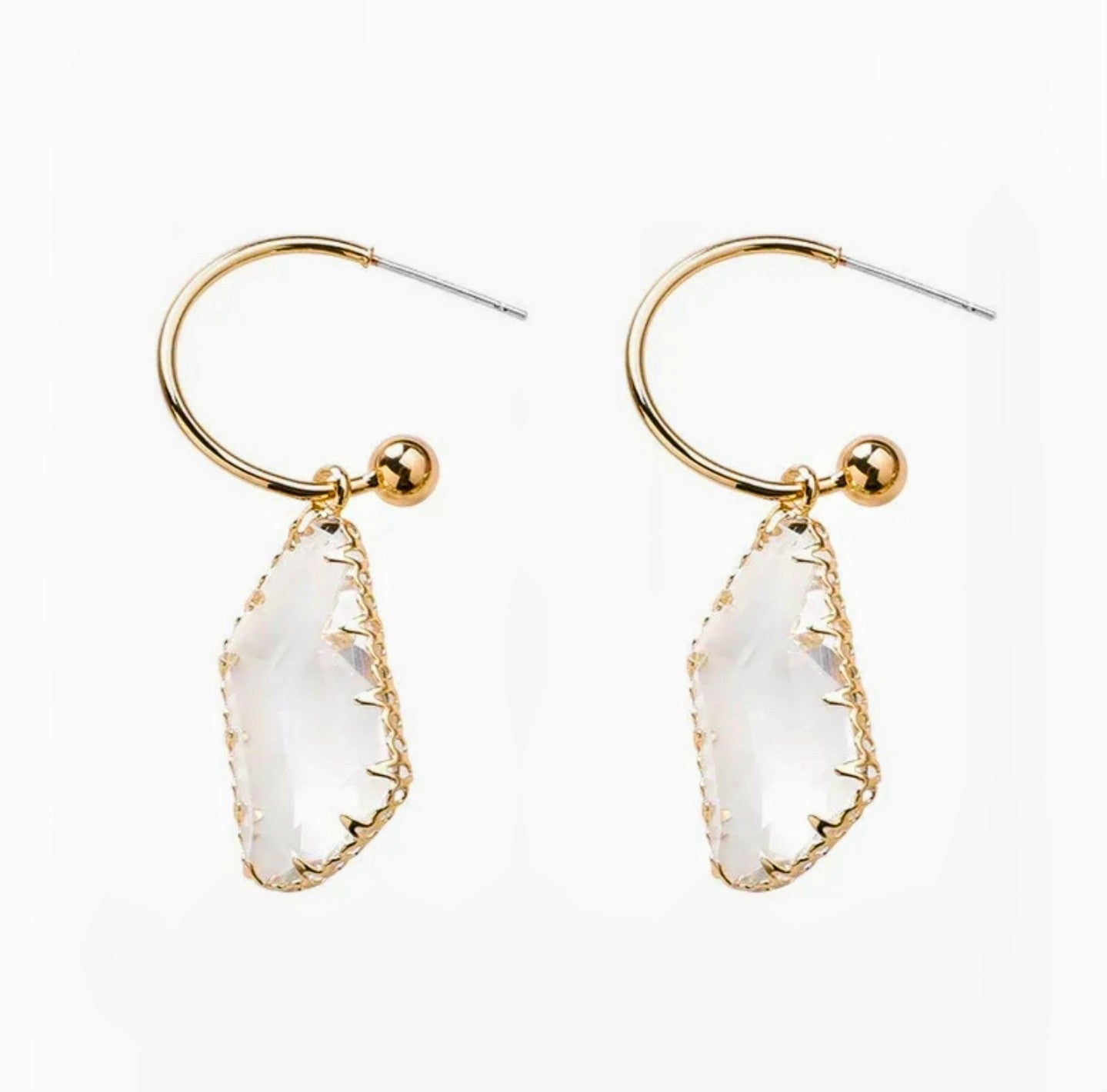 Amoy Crystal Drop Earrings